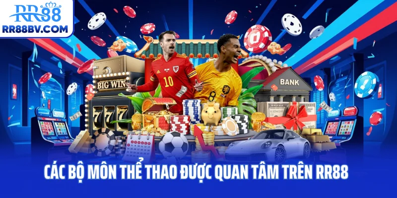 Các bộ môn thể thao được quan tâm trên RR88